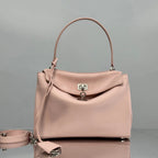 Balenciaga Small Bag 29 Light Pink Calfskin Sliver Hardware