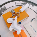LV White Horse Charm