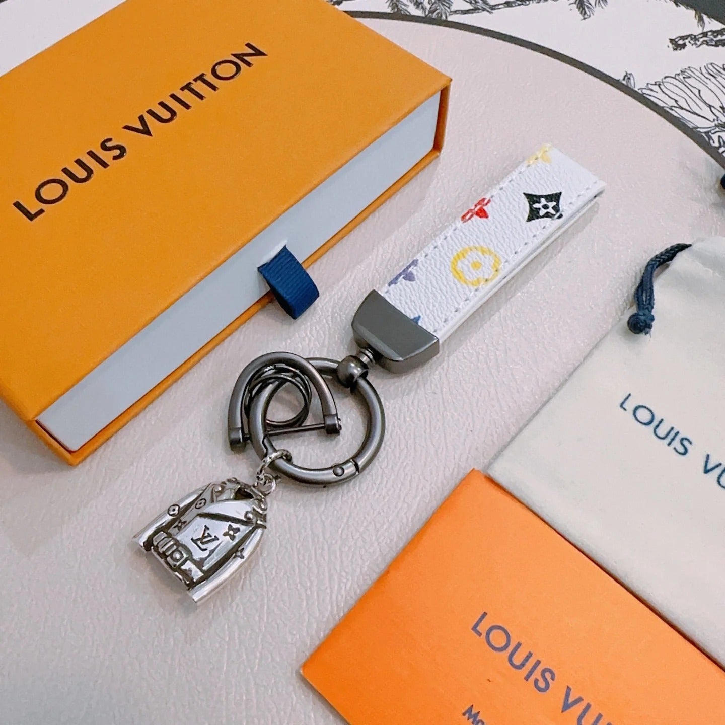 LV Jacket Charm