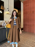MIUMIU TOP & SKIRT SET STYLE 131