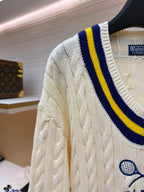 RALPH LAUREN 25S KNITTED TENNIS SWEATER 266