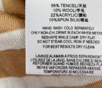 HERMES 25S ROUND NECK BLAZER 122