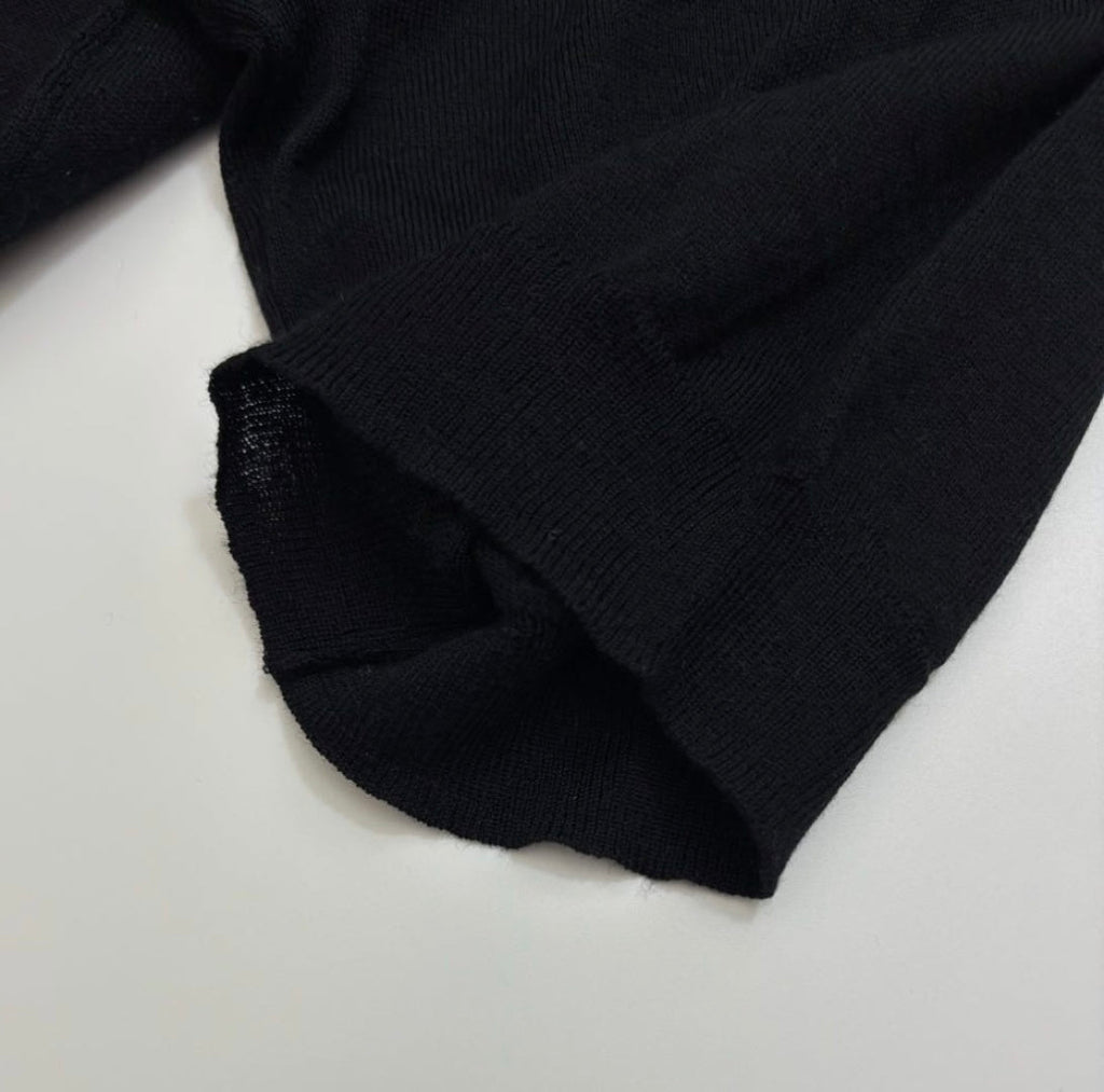PRADA 25S SHORT-SLEEVE TURTLENECK SWEATER 430