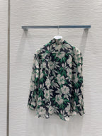 Loewe 2025 Floral Shirt Polyester Fiber