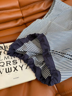 CC STRIPED SHIRT WITH METAL DETAILING 265778