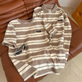 MIU STRIPED TEE IN TWO VERSIONS 25S IN COTTON 265679