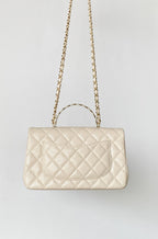 CC Handle Bag 23 Cream Caviar