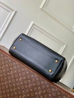 LV 2025 Vendome PM Bag 35cm Black Calfskin 347424