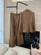 MAX MARA 25S SET VEST BLAZER 014