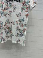 Dior 25C T-Shirt Papillon multicolore Pattern 228799