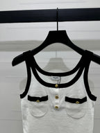 CELINE KNIT SPAGHETTI STRAP TOP 269456