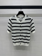 Dior 25 Short Sleeve Cardigan Wool 233494