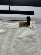 Dior 25 Short Beige Monogram Cotton233481
