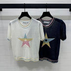 DIOR SHORT-SLEEVE KNIT TOP 269459