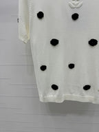CHANEL SHORT-SLEEVE KNIT TOP 269465