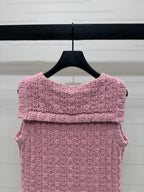CHANEL 25S CROCHET SLEEVELESS VEST 264180