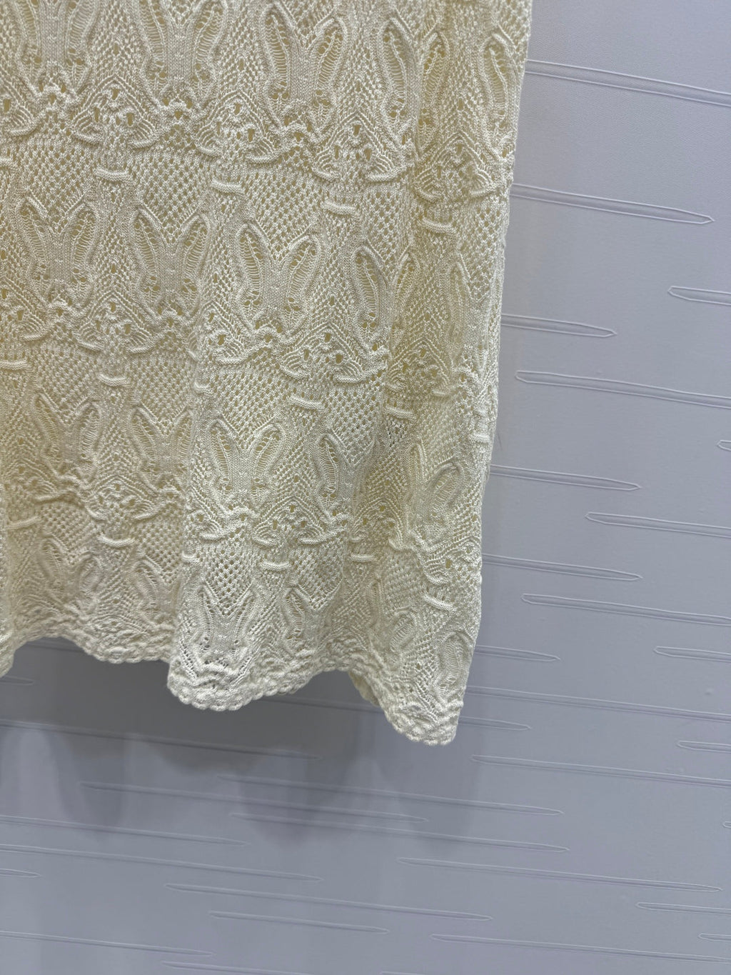 DIOR 25S HAND CROCHETED DRESS 264192