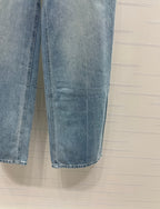 CHANEL 25S HIGH WAISTED DENIM PANTS 264194