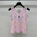 CHANEL 25S PATCHWORK TANK TOP 264143