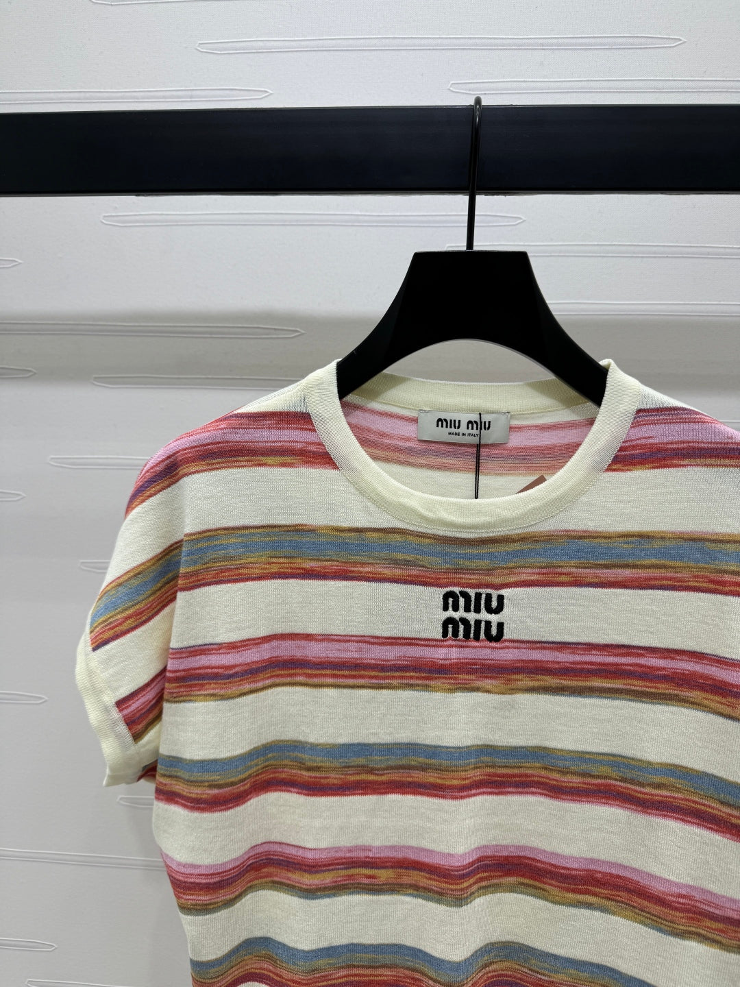 MIU 25S FLYING SLEEVE KNIT SWEATER 264146