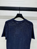 DIOR 25S BUTTERFLY WOVEN T-SHIRT 264064