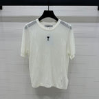DIOR 25S BUTTERFLY WOVEN T-SHIRT 264066
