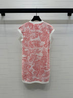 DIOR JUNGLE JACQUARD STRAIGHT DRESS 269394