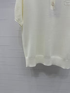 CHANEL POLO SHIRT WHITE 274896