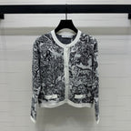 DIOR JACQUARD KNIT CARDIGAN 274879