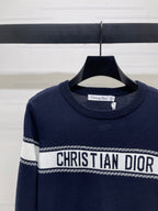 DIOR 25S LONG-SLEEVED KNIT SWEATER STYLE 035