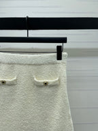 CHANEL 25S KNITTED MINI SKIRT 285