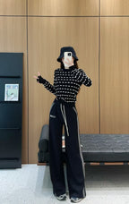 CELINE 25S WIDE-LEG WOOL PANTS 0126