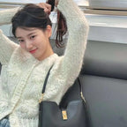 CELINE 25S CROCHET SLEEVE KNIT JACKET 0085