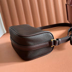 GG Half Horsebit Bag 19cm Black Grain Leather