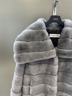 DIOR 25S RABBIT FUR JACKET 739