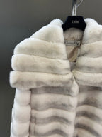 DIOR 25S RABBIT FUR JACKET 738
