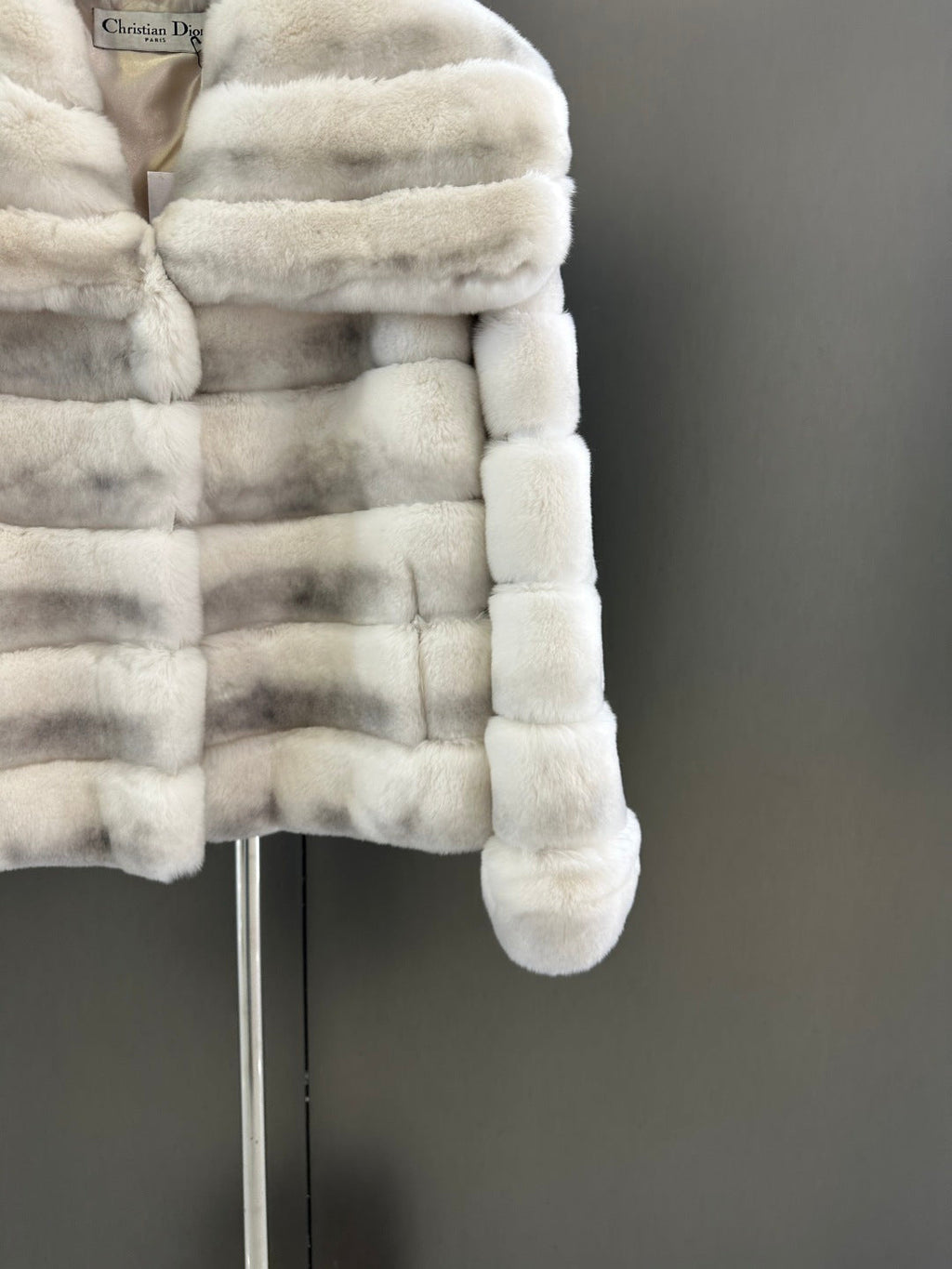 DIOR 25S RABBIT FUR JACKET 738
