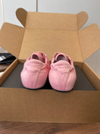 PRADA 25S SNEAKER IN PINK SILK