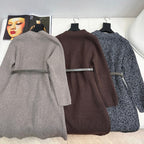 HERMES 25S LONG KNITTED CARDIGAN 080
