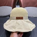 WIDE BRIM HAT MODEL 651948 IN BEIGE MESH FABRIC