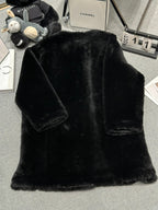 CHANEL 25S SHEEP FUR COAT 505