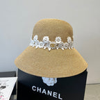 WIDE BRIM HAT MODEL 652030 IN WOVEN STRAW