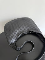 BV 25s Veneto Bag 38cm Black Calfskin Hardware