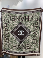CHANEL 25S SCARF 135 CM IN CASHMERE AND SILK 943318