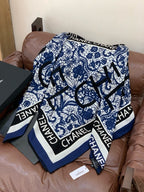 CHANEL 25S SCARF 135 CM IN CASHMERE AND SILK 943320