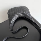 BV 25s Veneto Bag 27cm Black Calfskin Hardware