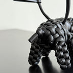 BV 25 Elephant Charm Black leather
