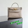 BV Ciao Ciao Bag 26cm In Limestone Leather