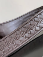 BV 25s Veneto Bag 38cm Deep Brown Calfskin Hardware