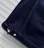 Fendi 25C Embroidered Denim Vest 228894